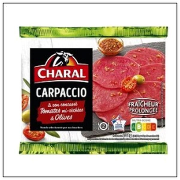 HEBDOPACK CARPACCIO TOMAT ES SECHES 230G CHARAL