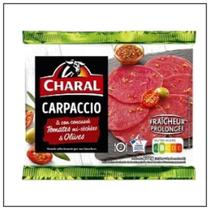 CAT-08352 HEBDOPACK CARPACCIO TOMAT ES SECHES 230G CHARAL - Image 1