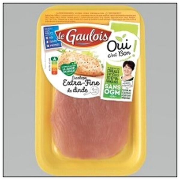 BQ.1 ESCALOPE DINDE FINE LE GAULOIS CART.4 BARQ.