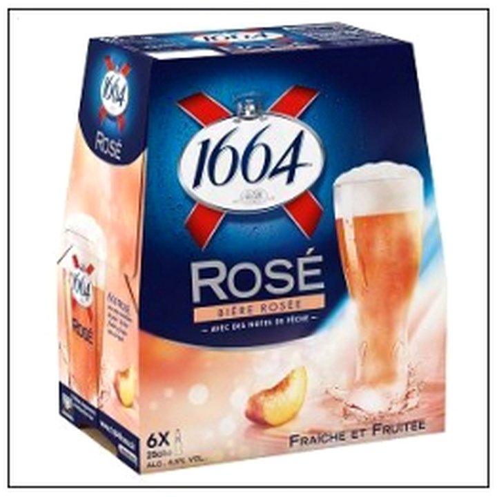 CAT-08393 CLUS.6X25CL 1664 ROSE 4°5 - Image 1