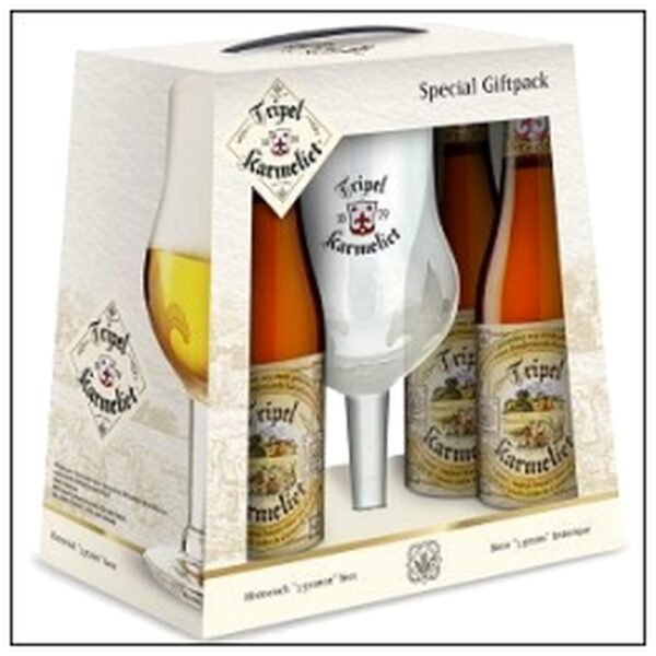 COFFRET 4 TRIPLE KARMELIE T + 1 VERRE 8°4