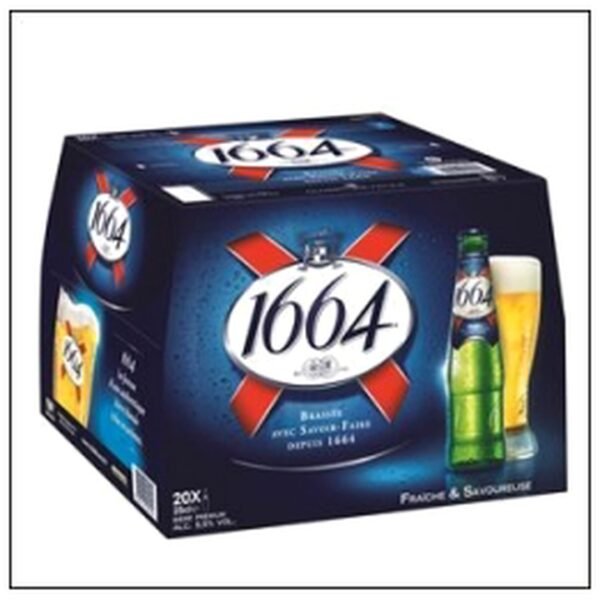 PACK 20X25CL 1664 5°5