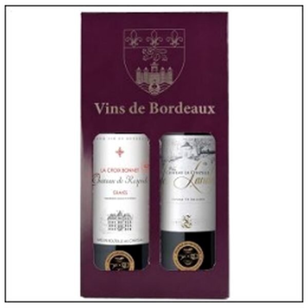 COFFRET 2X75CL GRAVES SAT ELLITES(G.RGE/LUSSAC RGE)