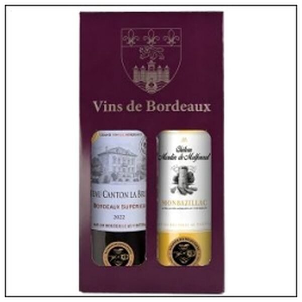 COFFRET DUO ROUGE MOELLEU X 2X75CL(MONTBAZ/BDX SUP)