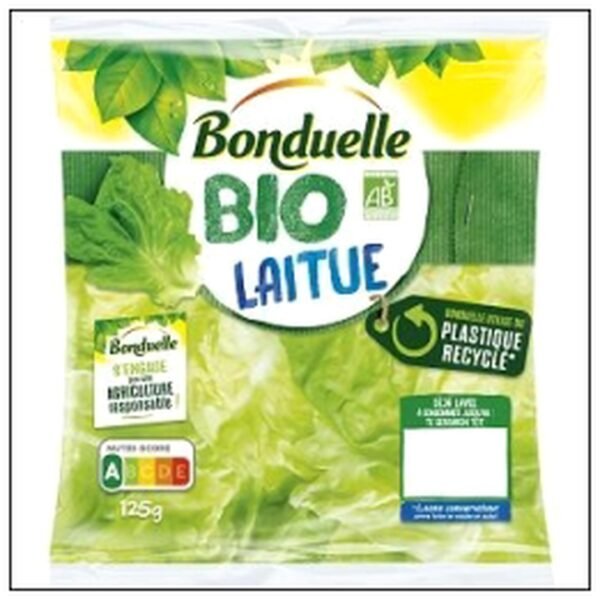 LAITUE BIO 125G BONDUELLE