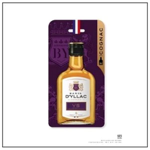 FLASK 20CL BLIS COGNAC BARON D'YLLAC