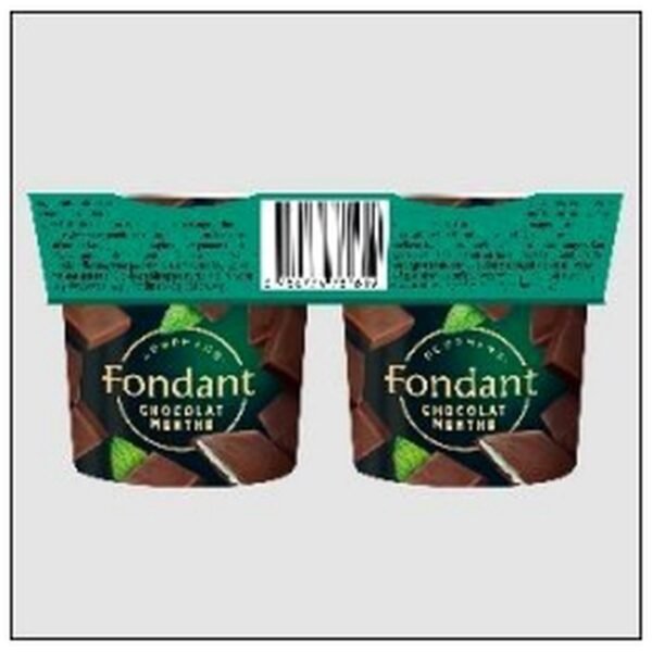 DESSERT CHOCOLAT/MENTHE 2X150 M.NOVA