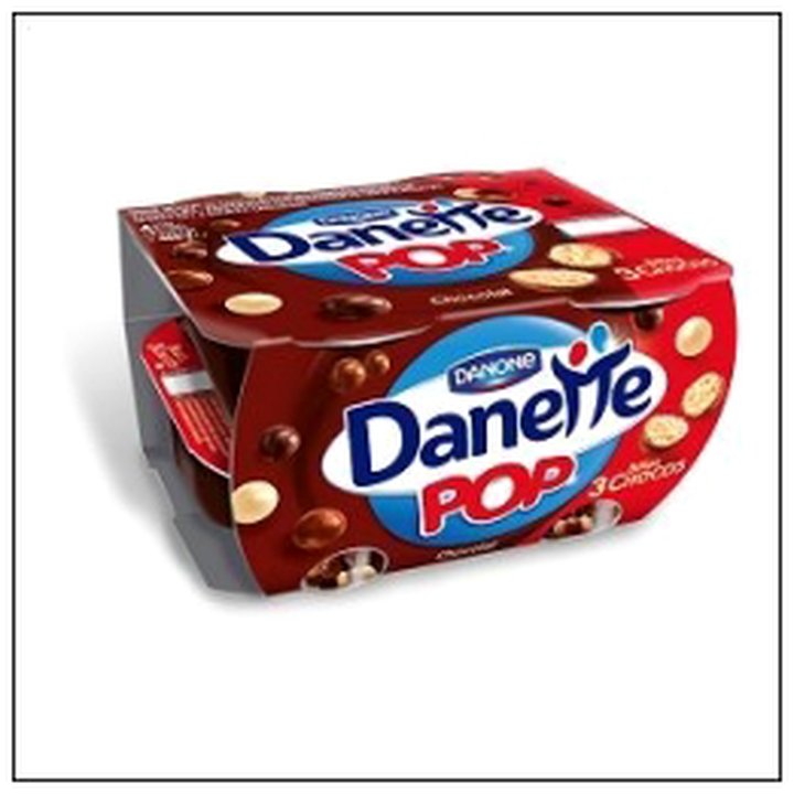 CAT-08523 DANETTE POP 3 CHOCOLAT X4 117G DANONE - Image 1