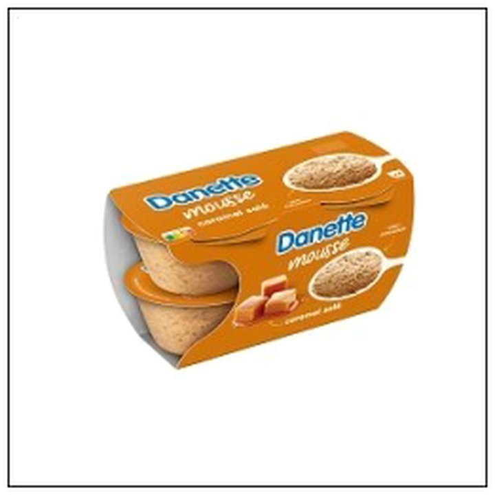 CAT-08524 DANETTE MOUSSE CARAMEL SA LÉ 4X60G DANONE - Image 1