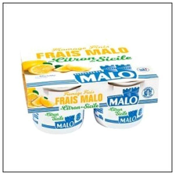 FROMAGE FRAIS CITRON 40% MG 4X100G SAINT MALO