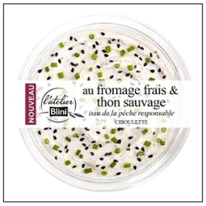 CAT-08531 FROMAGE FRAIS&THON SAUVAG E 140G A.BLINI - Image 1