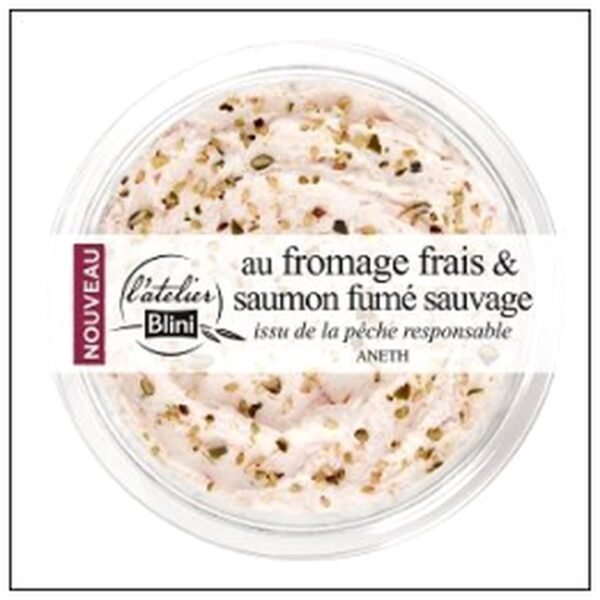 FROMAGE FRAIS&SAUMON FUME 140G A.BLINI