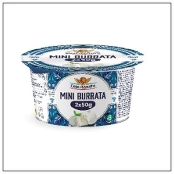 POT 2 MINI BURRATA DE VAC HE 50G CASA AZZURRA