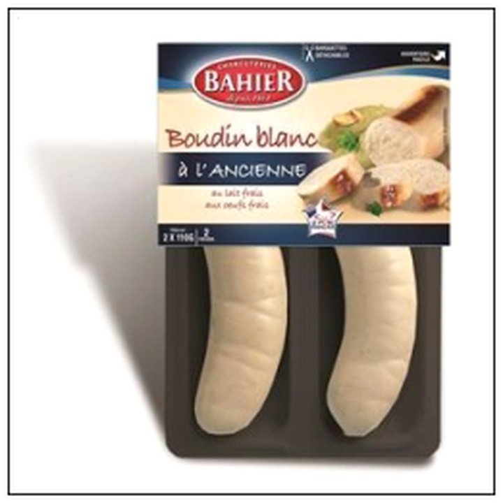 CAT-08569 L.2 BOUDIN BLANC ANCIENNE CREME ISIGNY 220G BAHIER - Image 1