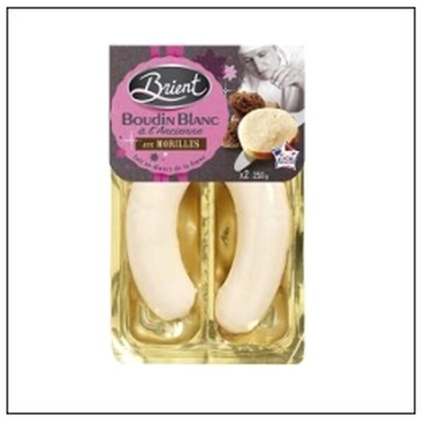 L.2 BOUDIN BLANC MORILLES ANCIENNE 125G BRIENT