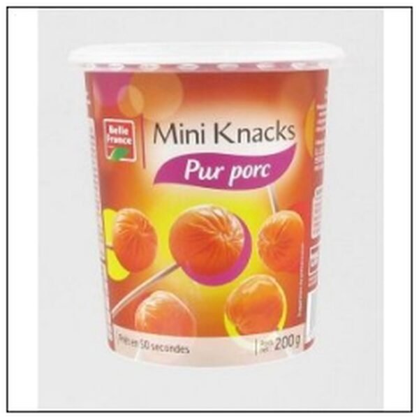 MINI KNACK PORC POT 200G BELLE FRANCE