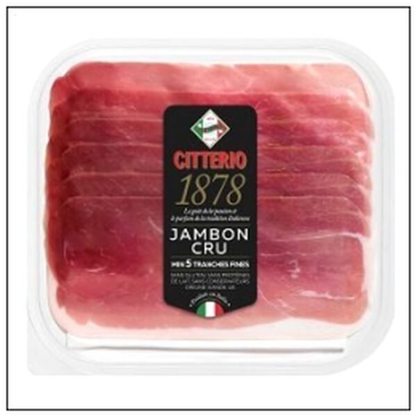 JAMBON CRU 80G FLEUR CITT ERIO