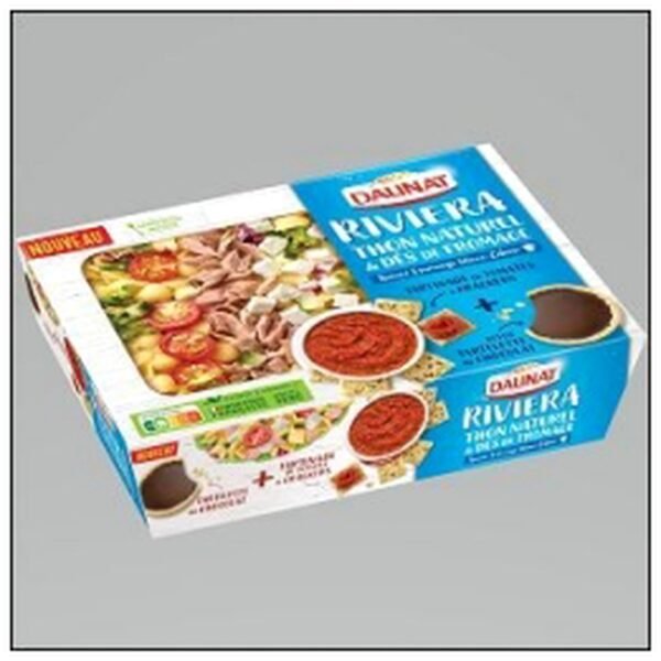 PLATEAU RIVIERA THON PATE FROMAGES 320G DAUNAT