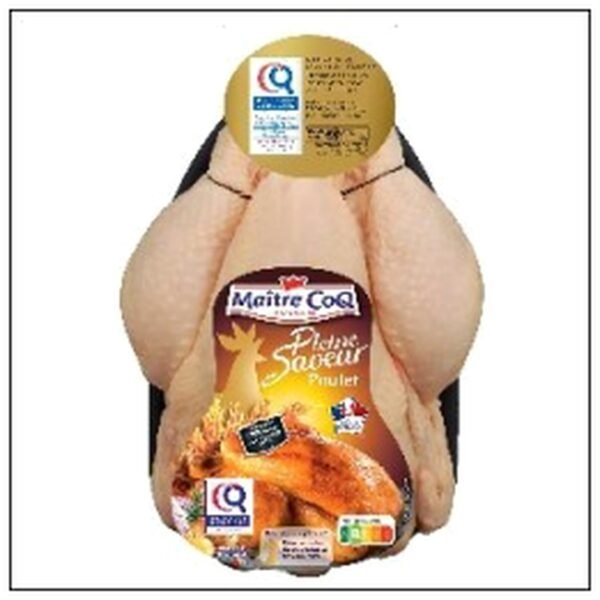 POULET BLANC BIEN ETRE AN IMAL S/FILM 1K4 M.COQ
