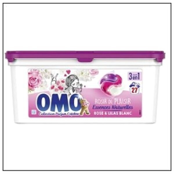 OMO 27 CAPS 3EN1 ROSE L AS BLANC 467G