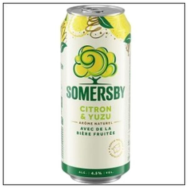BOITE 50CL SOMERSBY CITRO N YUZU 4°5