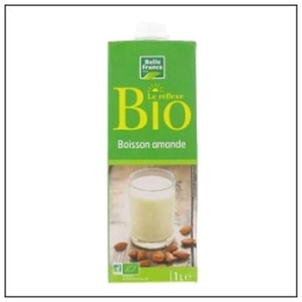 BOISSON LAIT D'AMANDE BIO 1 LITRE BELLE FRANCE