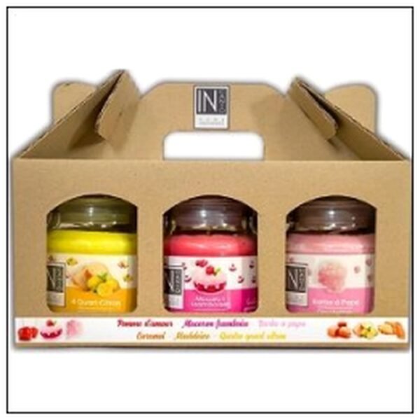 COFFRET BOUGIES BARBE A P APA/MACARON/CITRON 2+1 OF