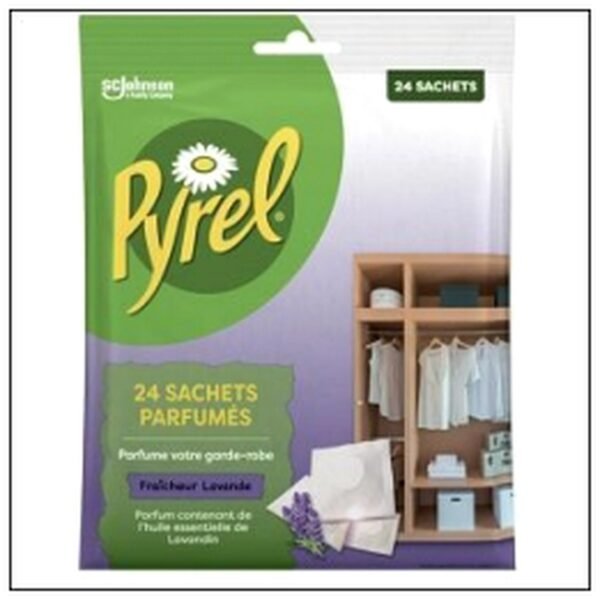 SACHET ANTI-MITES LAVAND /LAVANDIN X24 PYREL