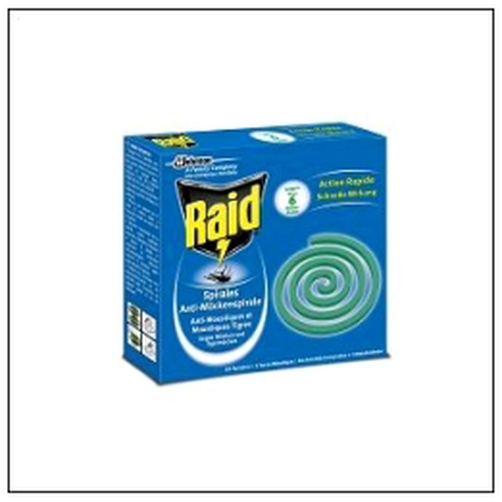 CAT-08682 10 SPIRALES ANTI-MOUSTIQU E USAGE EXTERIEUR RAID - Image 1