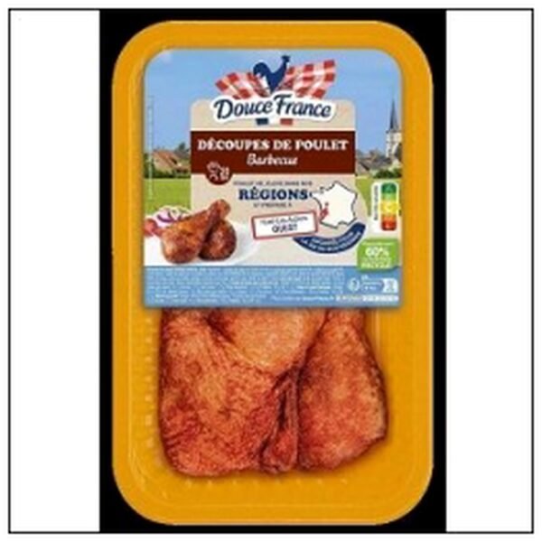 BQ.4 CUISSES POULET BARBE CUE 550G DOUCE FRANCE