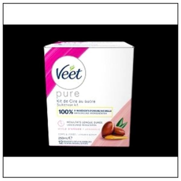 CIRE CHAUDE ARGAN VEET PURE 250ML