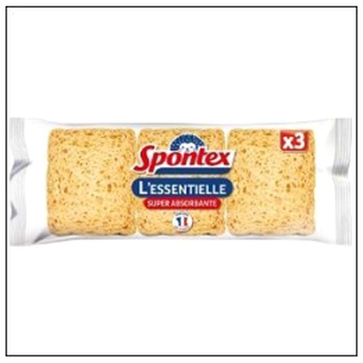 CAT-08688 L.3 EPONGES L'ESSENTIELLE SPONTEX - Image 1
