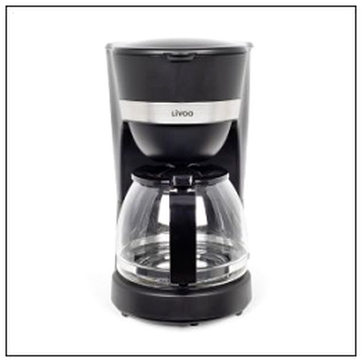 CAT-08696 CAFETIERE ELECTRIQUE 1L25 LIVOO 10-12 TASSES - Image 1