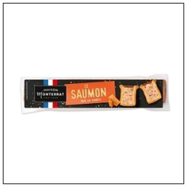 PATE EN CROUTE COKTAIL AU SAUMON 410G MONTERRAT