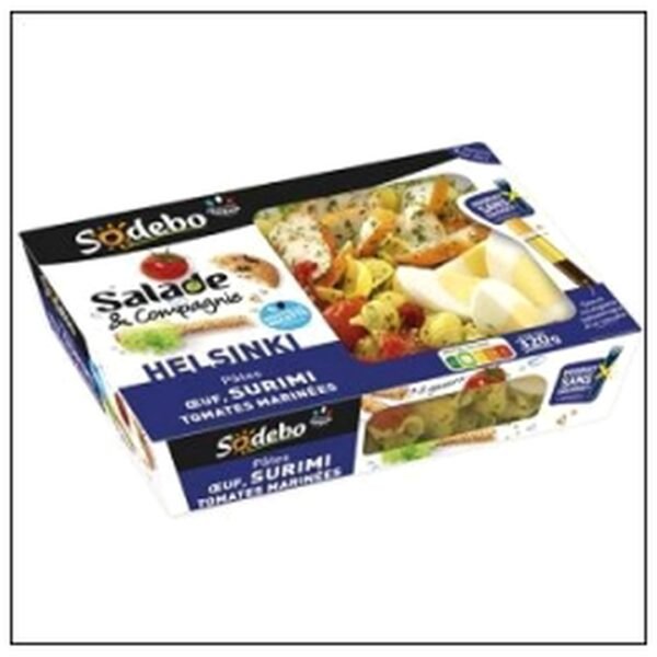 SALADE & CIE HELSINKI PAT ES/OEUF/SURIMI 320 SODEBO