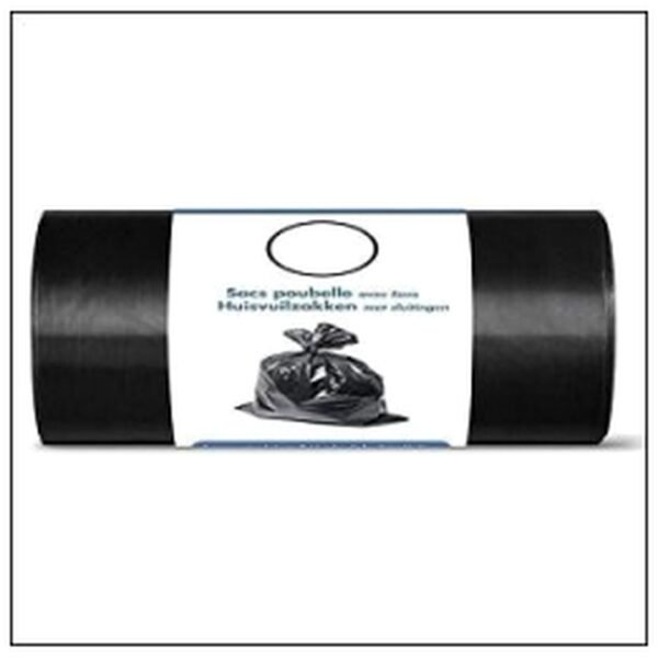 RLX 20 SACS POUBELL NOIR 100L*