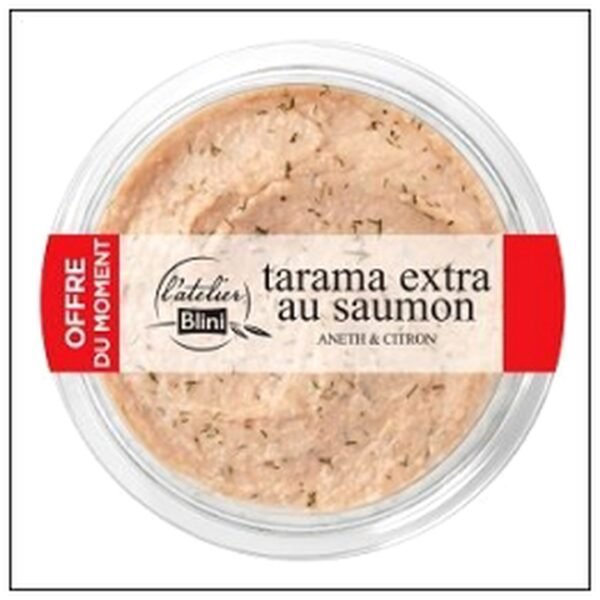 TARAMA SAUMON 180G ATELIE R BLINI