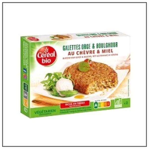 GALETTE ORGE CHEVRE MIEL BIO 200G CEREAL