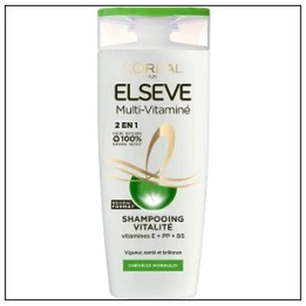 SHAMPOOING MULTIVITAMINE 2 EN 1 350ML ELSEVE