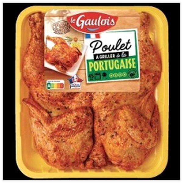 POULET EPICE PORTUGUAISE S/AT.1KG2 GAULOIS CT.3P