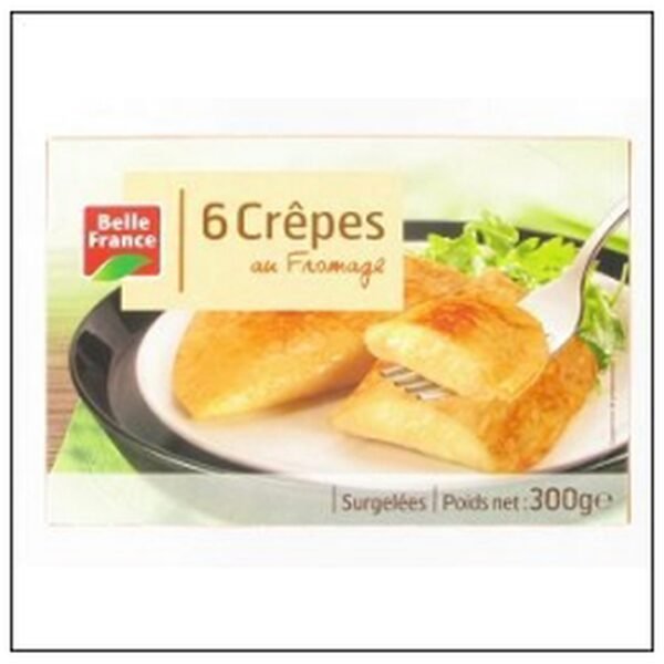 CREPES FROMAGE DEMI LUNE ETUI 6X50G BELLE FRANCE