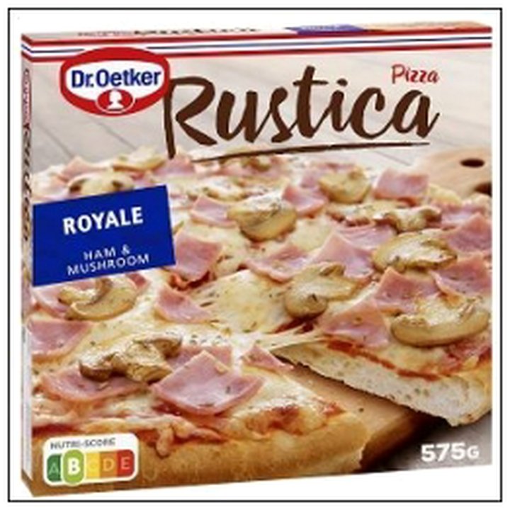 CAT-08864 PIZZA RUSTICA ROYALE JAMB ON CHAMPIGNON 575 OETKER - Image 1