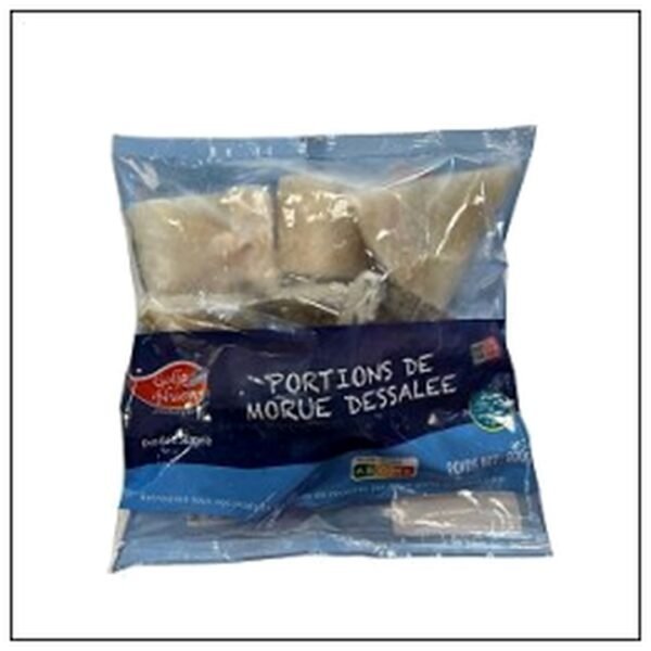 PORTIONS MORUE DESSALEE 800G GOLFO NUEVO