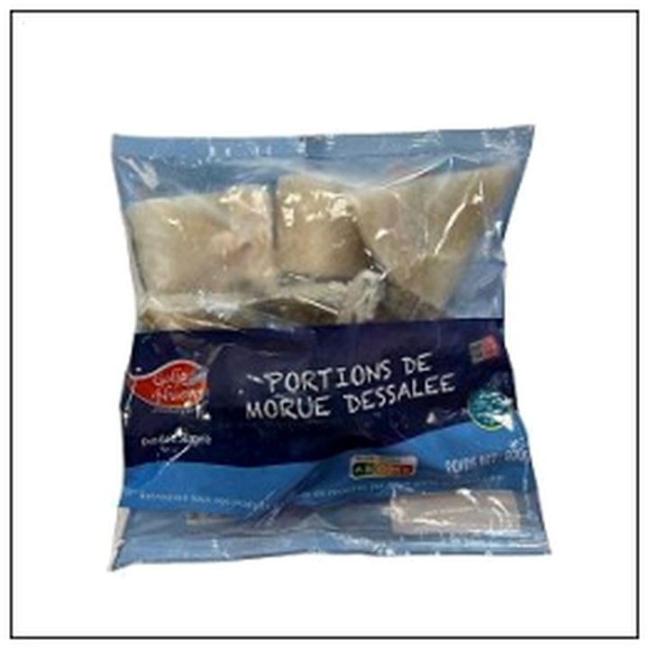 CAT-08865 PORTIONS MORUE DESSALEE 800G GOLFO NUEVO - Image 1