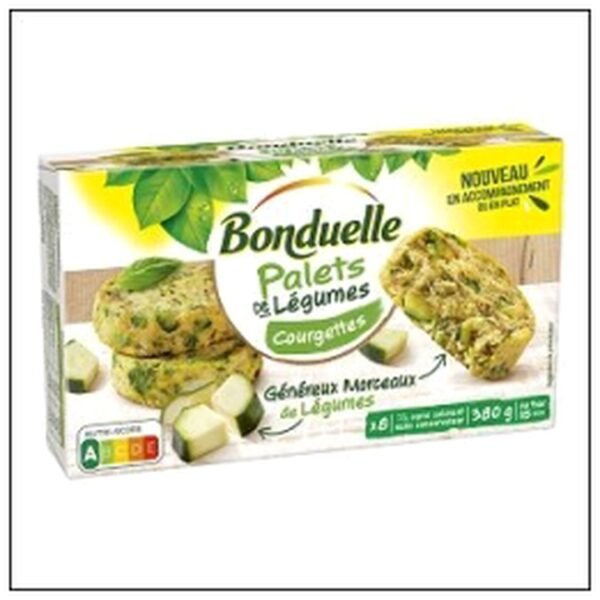 PALET DE COURGETTE 380G BONDUELLE SURG