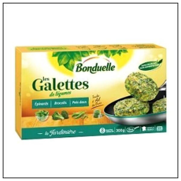 PALET PETIT POIS EPINARD 380G BONDUELLE