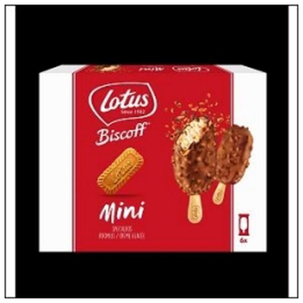 MINI BATONNET CHOCOLAT 6X 60ML LOTUS BISCOFF