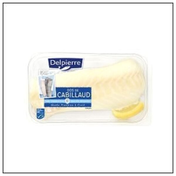 DOS CABILLAUD MSC SAUVAGE 325G DELPIERRE