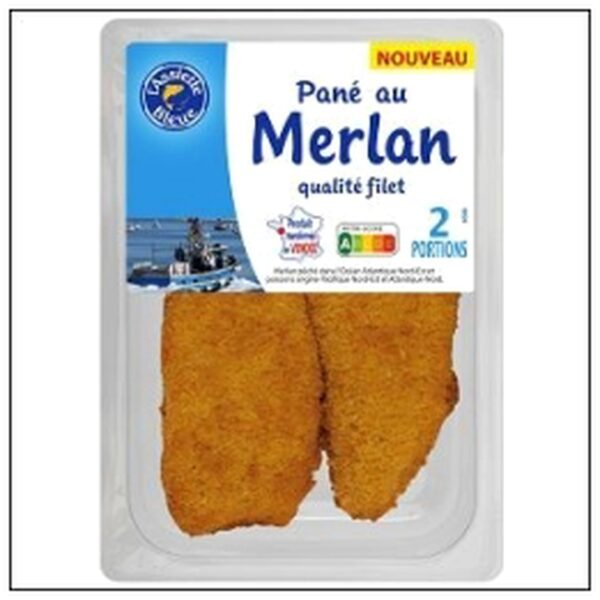 PANES AU MERLAN 180G ASSI ETTE BLEUE