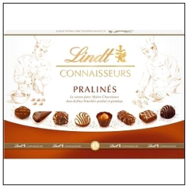CAT-08937 BTE.CONNAISSEURS PRALINES 409G LINDT - Image 1